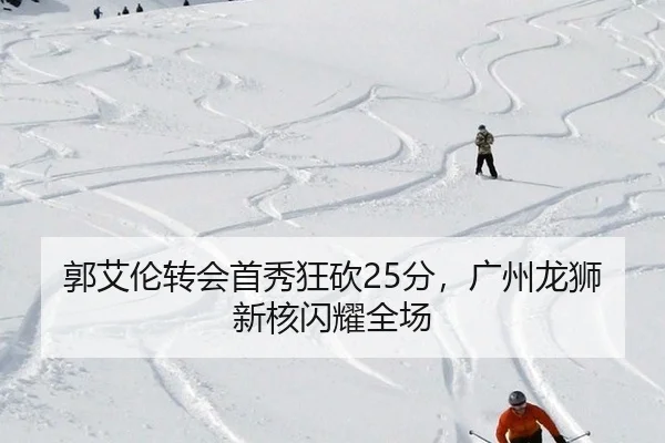 郭艾伦转会首秀狂砍25分，广州龙狮新核闪耀全场